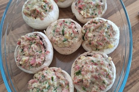 Cliquez pour zoomer ! Champignons farcis Thermomix par 🦕VéroFripouille🦖