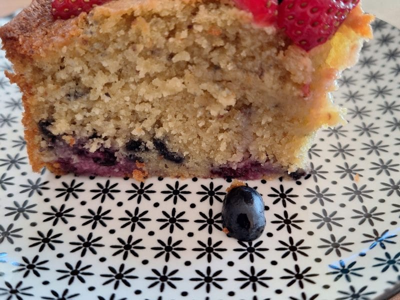 Cliquez pour zoomer ! Gâteau aux myrtilles Thermomix par 🦕VéroFripouille🦖