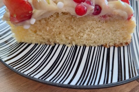 Cliquez pour zoomer ! Tarte renversée aux fruits rouges et citron vert Thermomix par 🦕VéroFripouille🦖