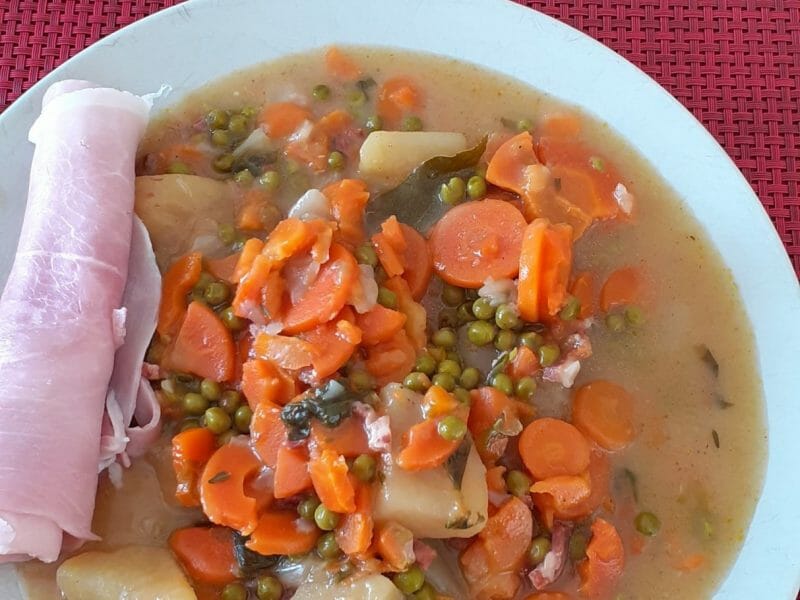 Cliquez pour zoomer ! Jardinière de légumes aux lardons Thermomix par 🦕VéroFripouille🦖