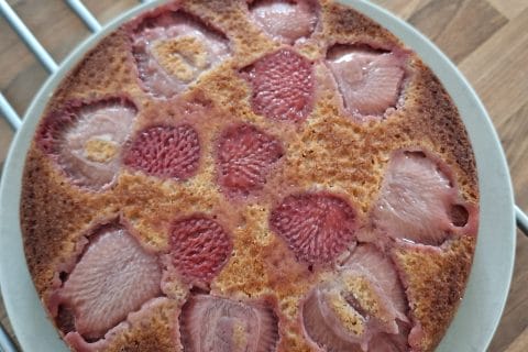 Cliquez pour zoomer ! Gâteau amandes et fruits rouges Thermomix par 🦕VéroFripouille🦖