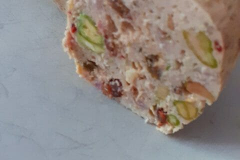 Cliquez pour zoomer ! Galantine de poulet aux pistaches Thermomix par 🦕VéroFripouille🦖