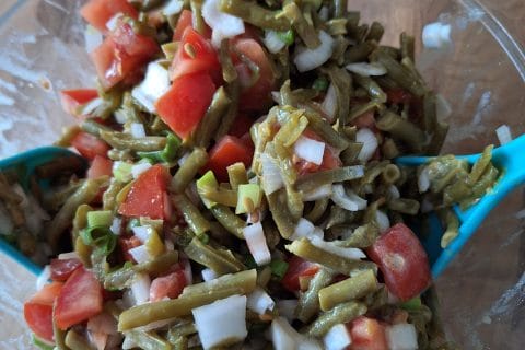 Cliquez pour zoomer ! Salade de haricots verts et tomates cerises Thermomix par 🦕VéroFripouille🦖