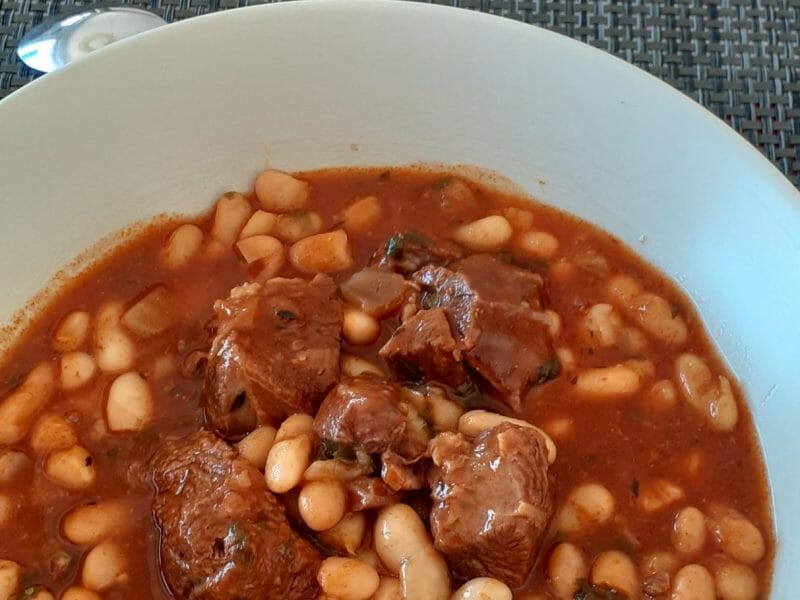 Cliquez pour zoomer ! Tajine de haricots lingots blancs Thermomix par 🦕VéroFripouille🦖