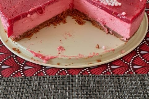Cliquez pour zoomer ! Bavarois aux framboises Thermomix par 🦕VéroFripouille🦖