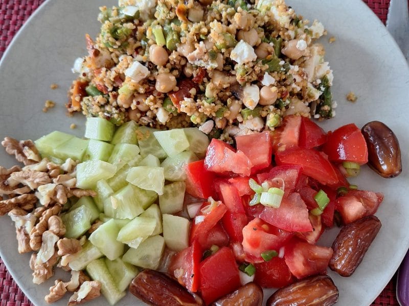 Cliquez pour zoomer ! Salade de millet aux asperges vertes Thermomix par 🦕VéroFripouille🦖