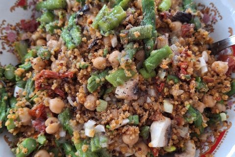 Cliquez pour zoomer ! Salade de millet aux asperges vertes Thermomix par 🦕VéroFripouille🦖