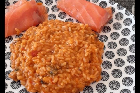 Cliquez pour zoomer ! Risotto aux fruits de mer Thermomix par 🦕VéroFripouille🦖