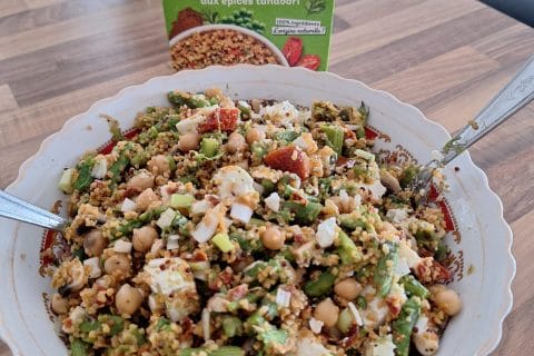 Cliquez pour zoomer ! Salade de millet aux asperges vertes Thermomix par 🦕VéroFripouille🦖