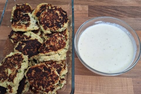 Cliquez pour zoomer ! Galettes de courgettes grecques Thermomix par 🦕VéroFripouille🦖