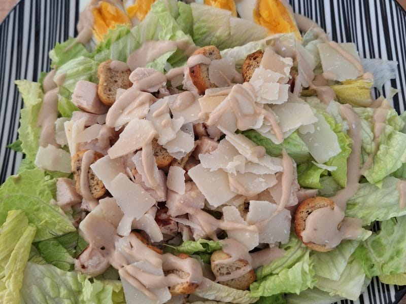 Cliquez pour zoomer ! Salade César Thermomix par 🦕VéroFripouille🦖