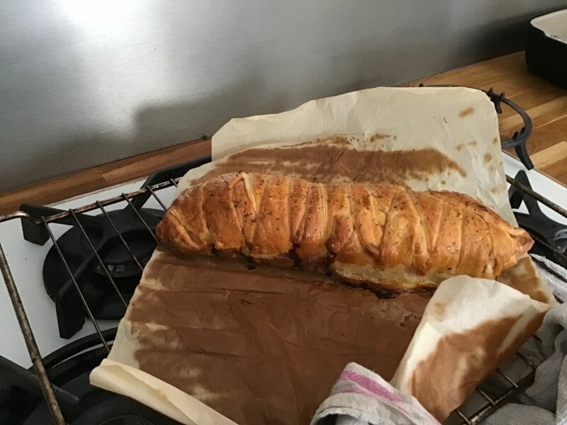 Cliquez pour zoomer ! Feuilleté saumon et poireaux Thermomix par caroline_234