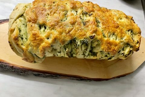 Cliquez pour zoomer ! Pain à l’ail, persil et mozzarella Thermomix par raquel_5