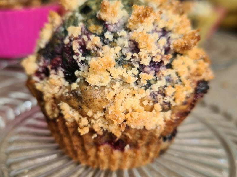 Cliquez pour zoomer ! Muffins aux myrtilles Thermomix par charlywarni