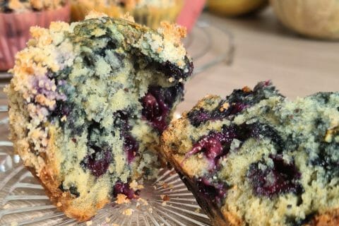 Cliquez pour zoomer ! Muffins aux myrtilles Thermomix par charlywarni