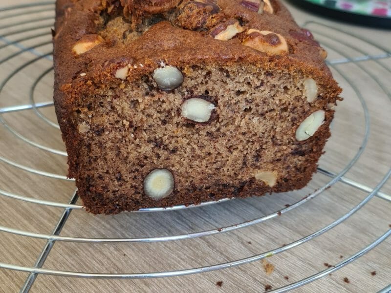 Cliquez pour zoomer ! Banana bread aux noix de pécan Thermomix par charlywarni