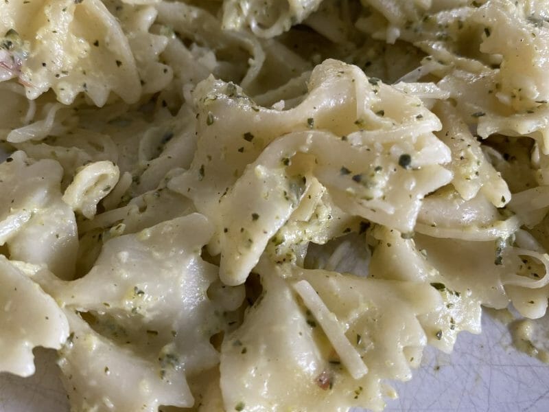 Cliquez pour zoomer ! Farfalle à la crème de courgettes Thermomix par loriane_3