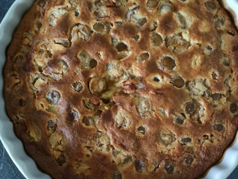 Cliquez pour zoomer ! Clafoutis aux mirabelles Thermomix par titiatim