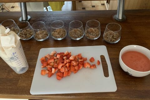 Cliquez pour zoomer ! Tiramisu aux fraises en verrines Thermomix par tamogen