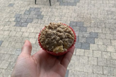 Cliquez pour zoomer ! Muffins aux pommes façon crumble Thermomix par ailyzou