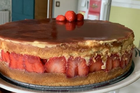 Cliquez pour zoomer ! Fraisier Thermomix par ailyzou