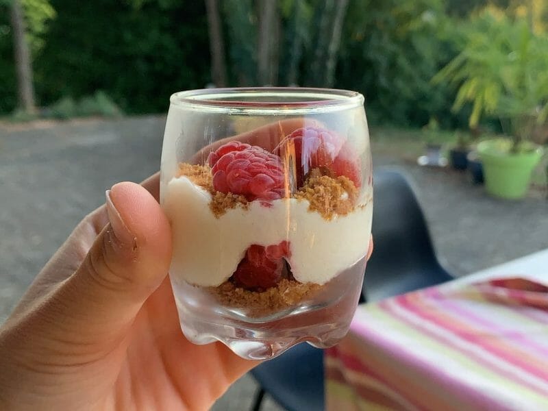Cliquez pour zoomer ! Tiramisu aux framboises et spéculoos Thermomix par ailyzou