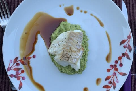 Cliquez pour zoomer ! Saumon sur purée de brocolis Thermomix par ailyzou