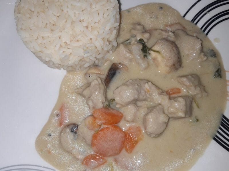 Cliquez pour zoomer ! Filet mignon façon blanquette Thermomix par jolanda_2