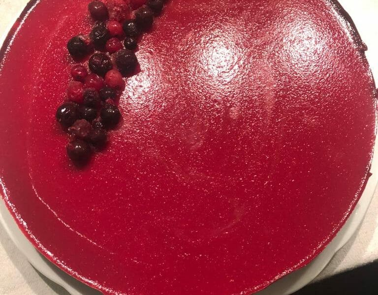 Cliquez pour zoomer ! Bavarois aux framboises Thermomix par nana3970