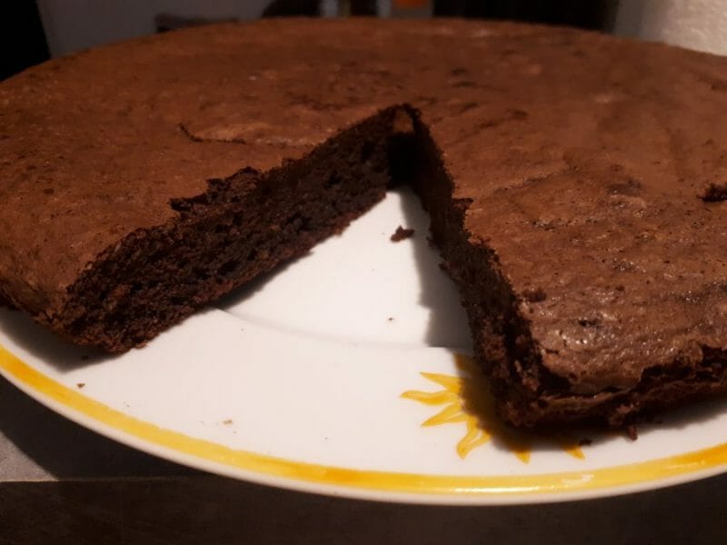 Cliquez pour zoomer ! Gâteau au chocolat et courgettes Thermomix par Annoushkaable