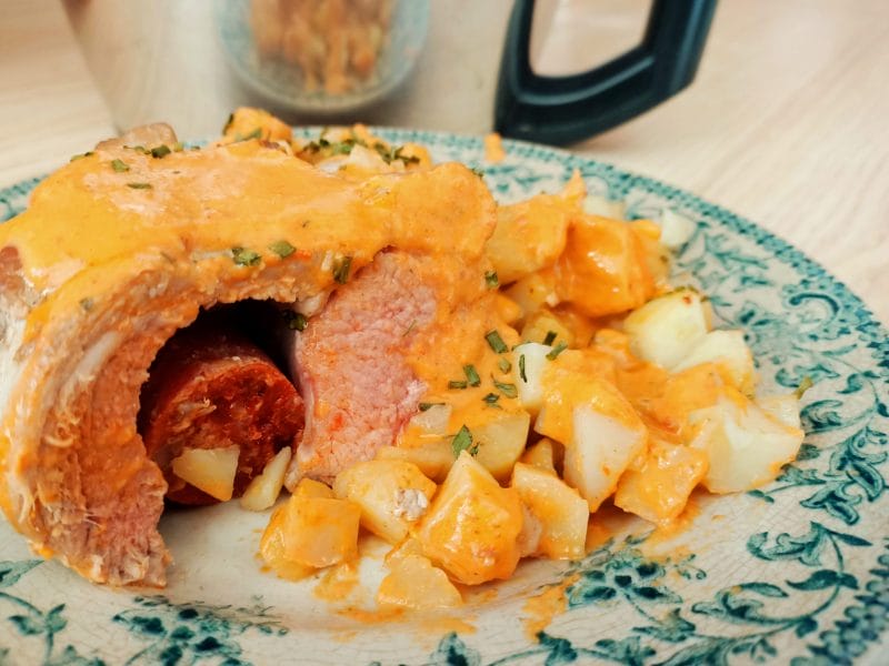 Cliquez pour zoomer ! Filet mignon au chorizo Thermomix par gato_bond