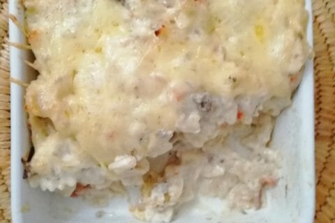 Cliquez pour zoomer ! Gratin de pâtes au fromage blanc Thermomix par meryem_14