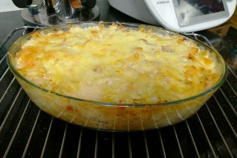 Cliquez pour zoomer ! Gratin de pâtes au fromage blanc Thermomix par meryem_14
