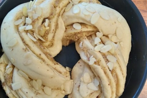 Cliquez pour zoomer ! Brioche à la crème d’amande Thermomix par grosseloute