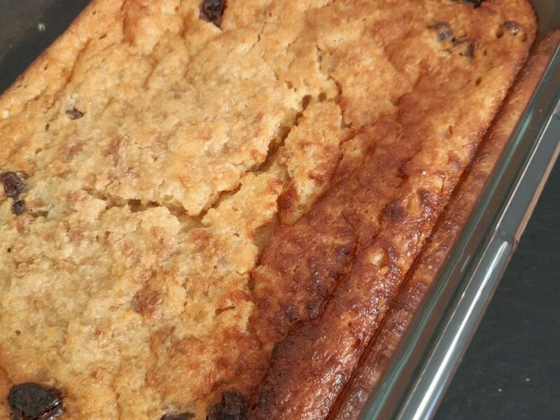 Cliquez pour zoomer ! Pudding au pain Thermomix par Mysteek