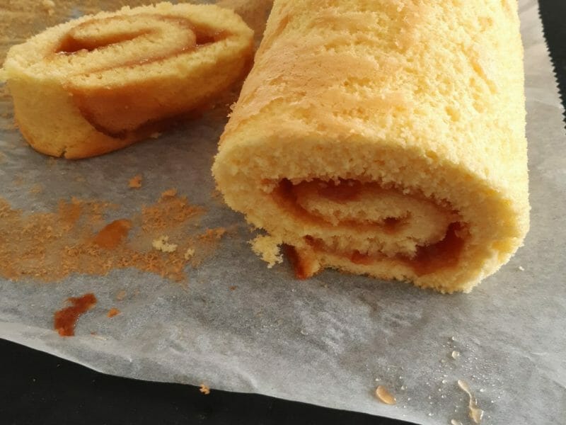 Cliquez pour zoomer ! Roulé au nutella Thermomix par Mysteek