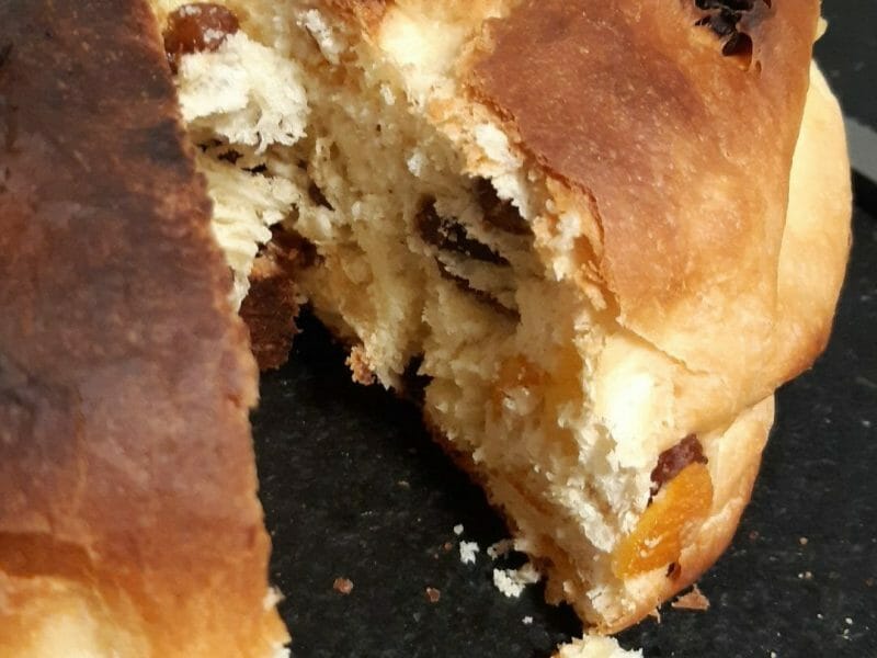 Cliquez pour zoomer ! Panettone Thermomix par Mysteek