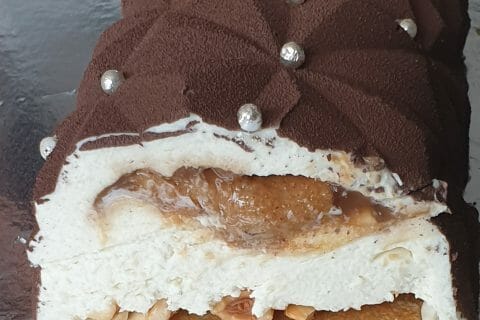 Cliquez pour zoomer ! Bûche citron et framboises Thermomix par chopin2017