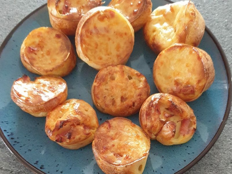 Cliquez pour zoomer ! Crêpes soufflées aux lardons Thermomix par chopin2017