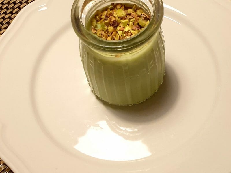 Cliquez pour zoomer ! Crème dessert à la pistache Thermomix par chopin2017