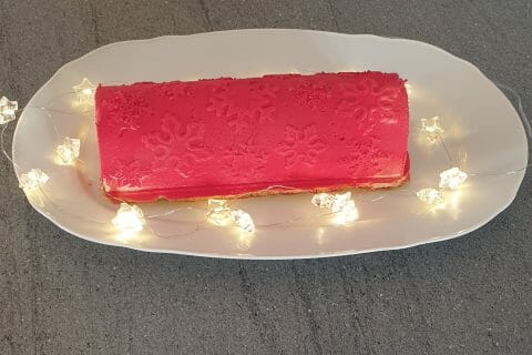 Cliquez pour zoomer ! Bûche citron et framboises Thermomix par chopin2017