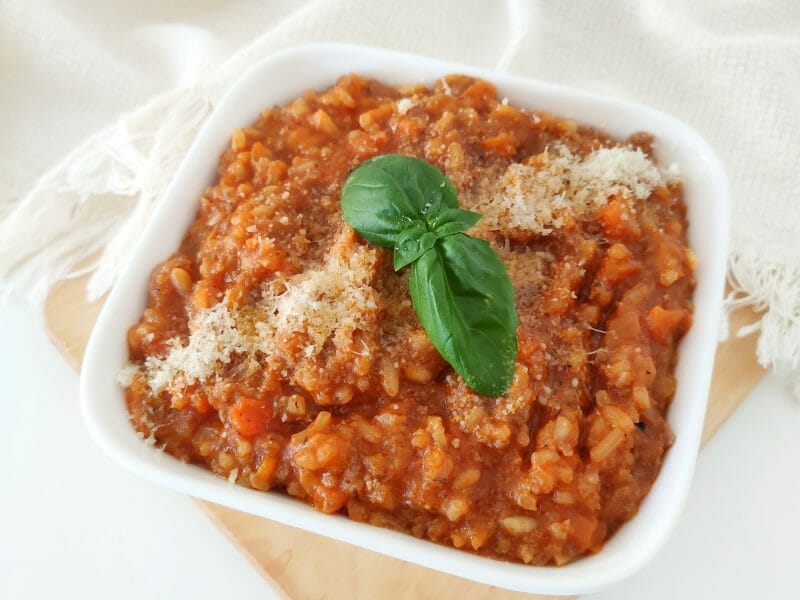 Cliquez pour zoomer ! Risotto à la bolognaise Thermomix par xpetitcrabe