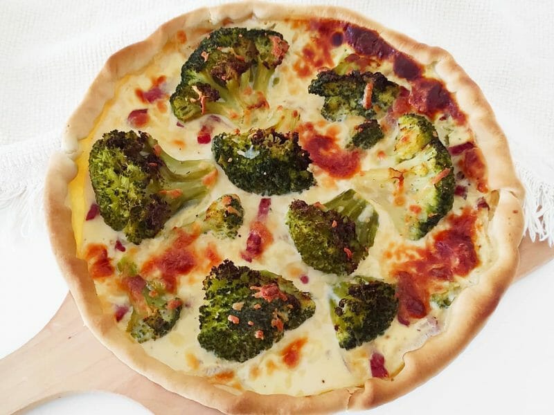 Cliquez pour zoomer ! Quiche au brocoli et jambon Thermomix par xpetitcrabe