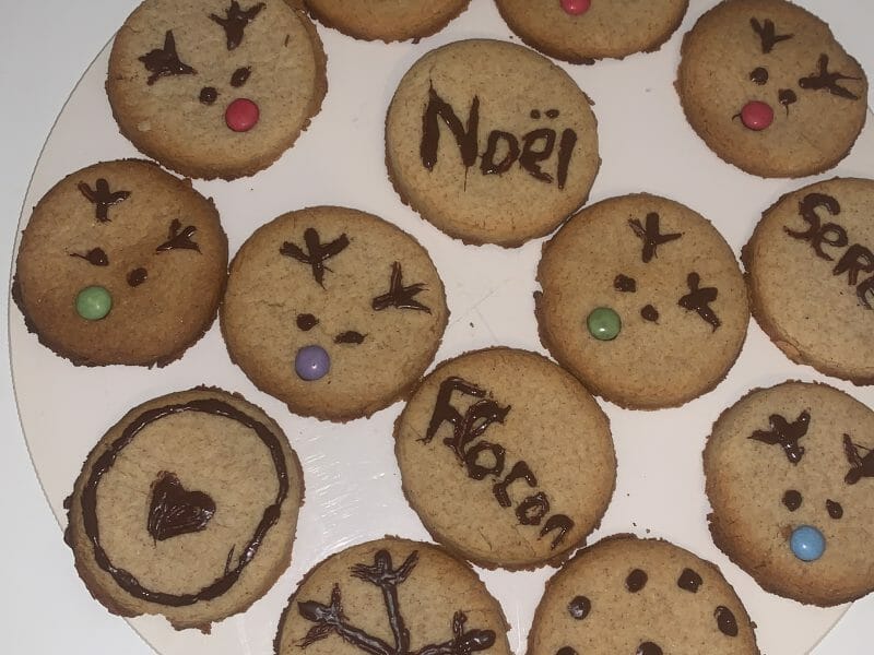 Cliquez pour zoomer ! Sablés rennes de Noël Thermomix par milene