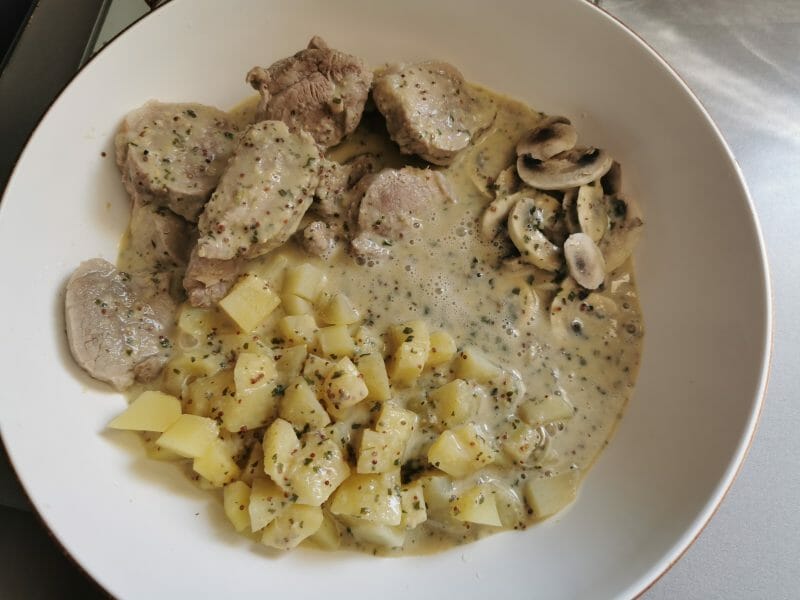 Cliquez pour zoomer ! Filet mignon à la moutarde Thermomix par vanasi17