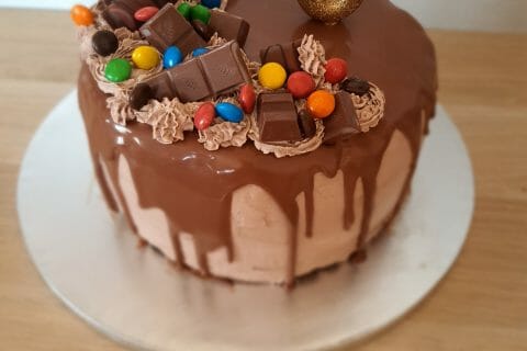 Cliquez pour zoomer ! Layer cake Kinder Bueno Thermomix par angelique13320