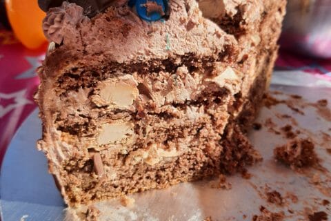 Cliquez pour zoomer ! Layer cake Kinder Bueno Thermomix par angelique13320
