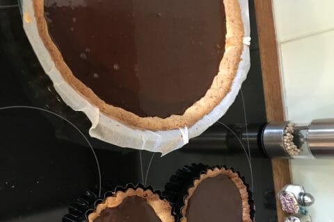 Cliquez pour zoomer ! Tartelettes chocolat et caramel beurre salé Thermomix par morganelafey