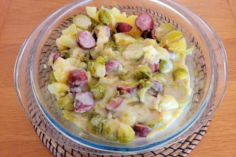 Cliquez pour zoomer ! Potée de choux de Bruxelles Thermomix par cflo68🐞