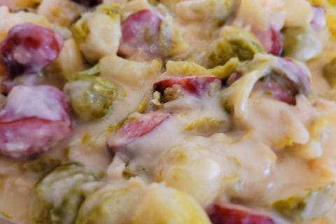 Cliquez pour zoomer ! Potée de choux de Bruxelles Thermomix par cflo68🐞